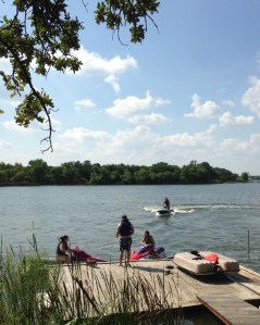 Fun on the lake