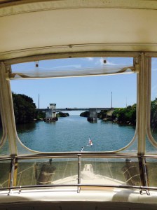 Entering the Haulover Canal