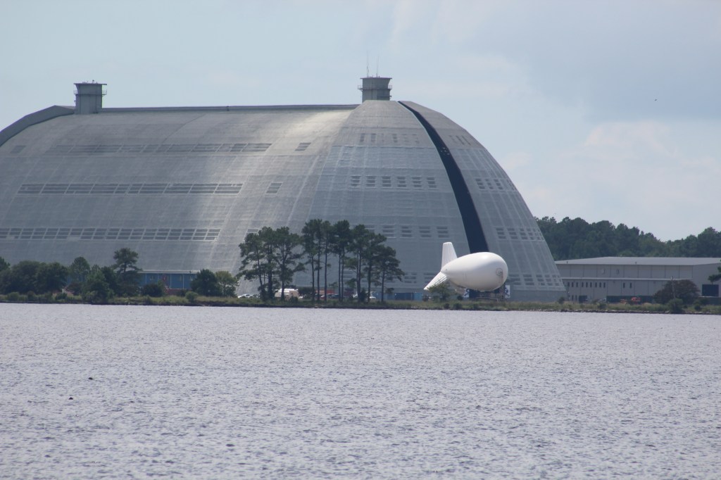 Small Blimp and hanger
