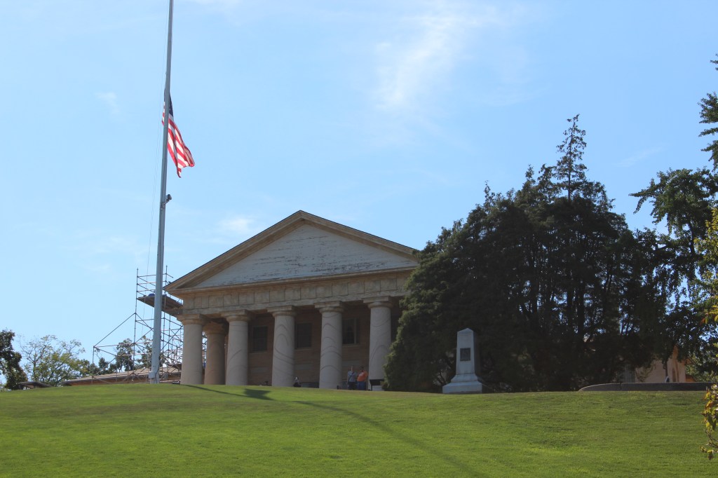 Arlington House - on high ground overlooking DC