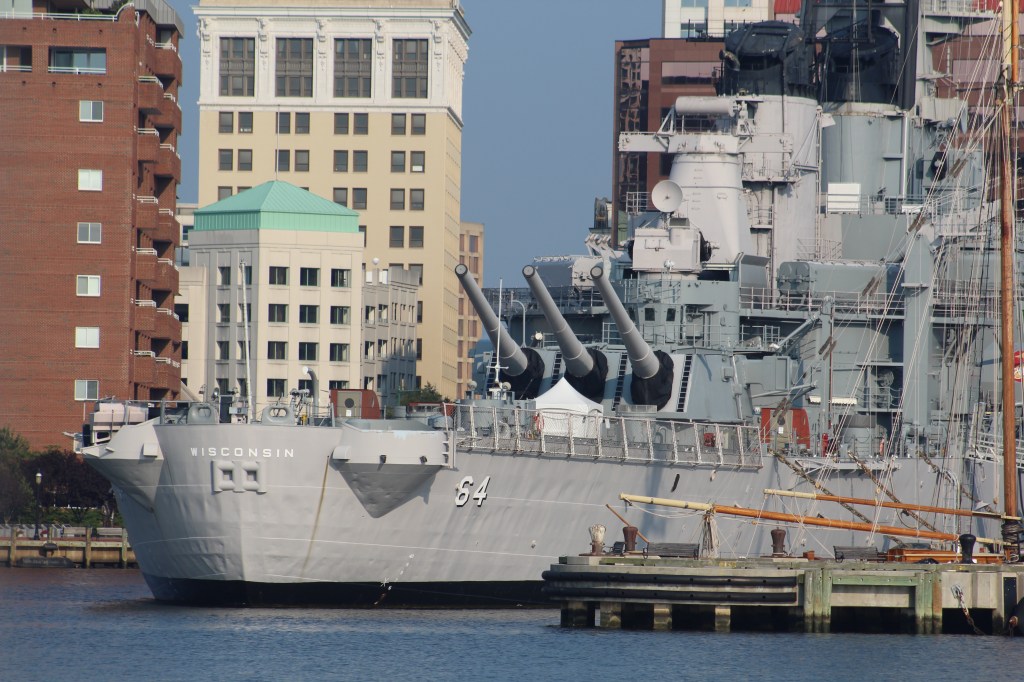 USS Wisconsin in Norfolk