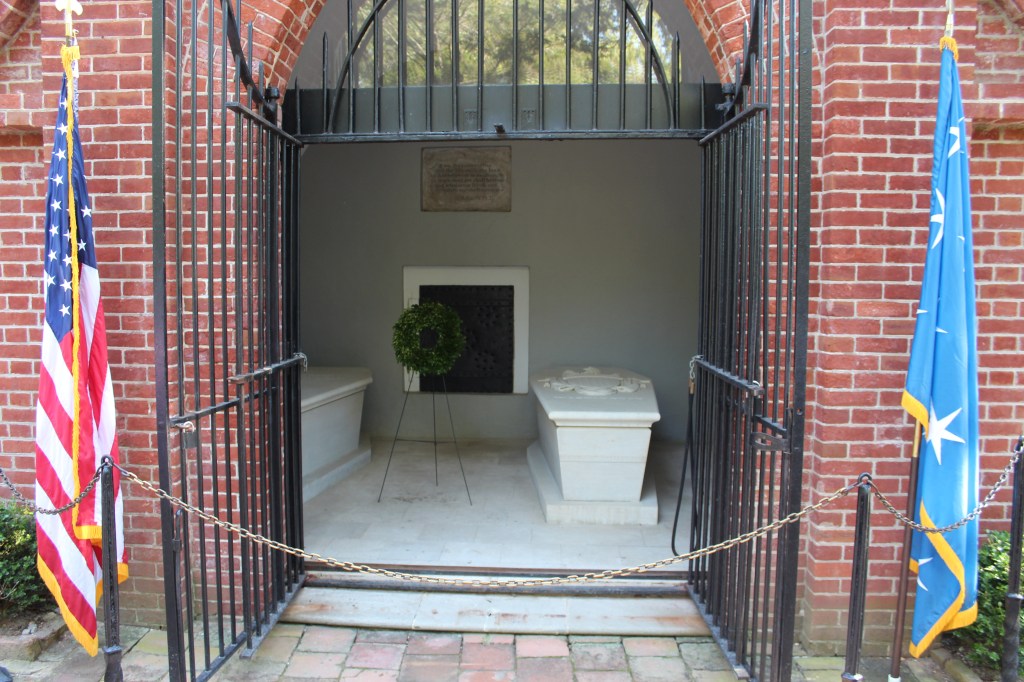 George and Martha laid to rest