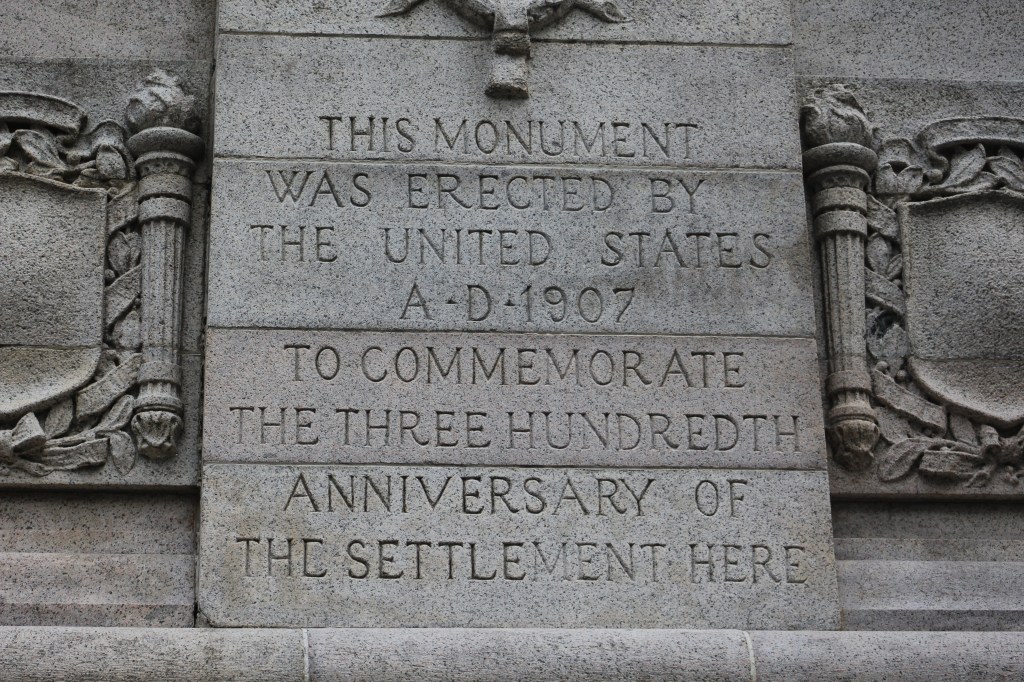 Monument at Jamestown
