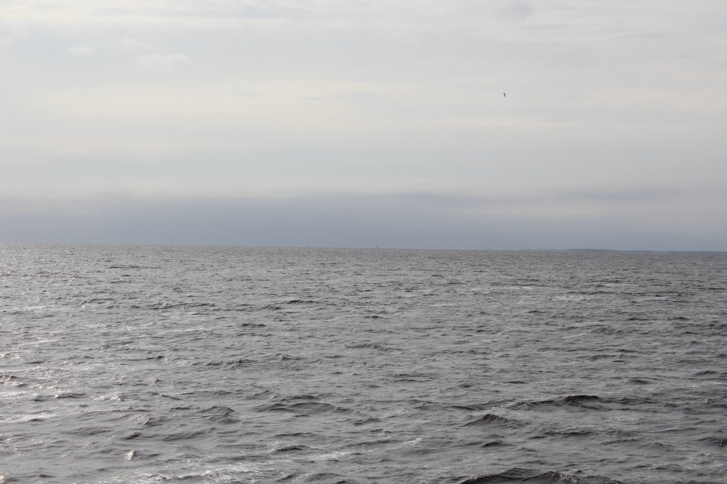 Crossing the Pungo River at mile 140