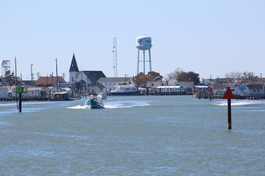 Entrance to Tangier Island