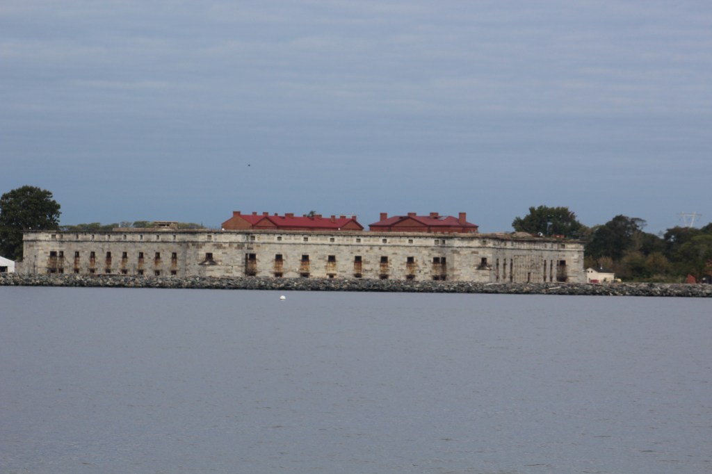 Fort Delaware near the C&D Canal