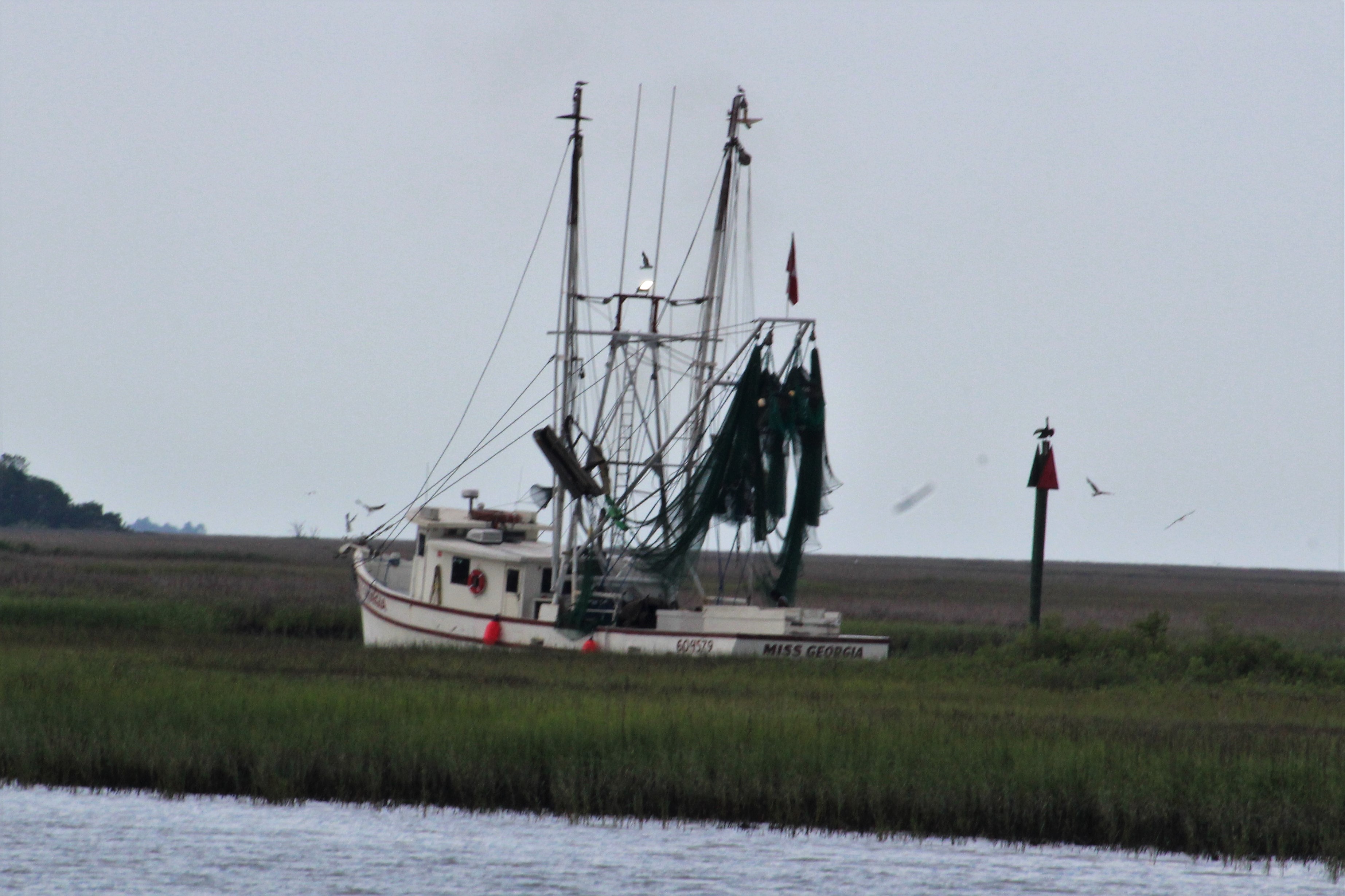 38 Shrimp boat in Town Creek