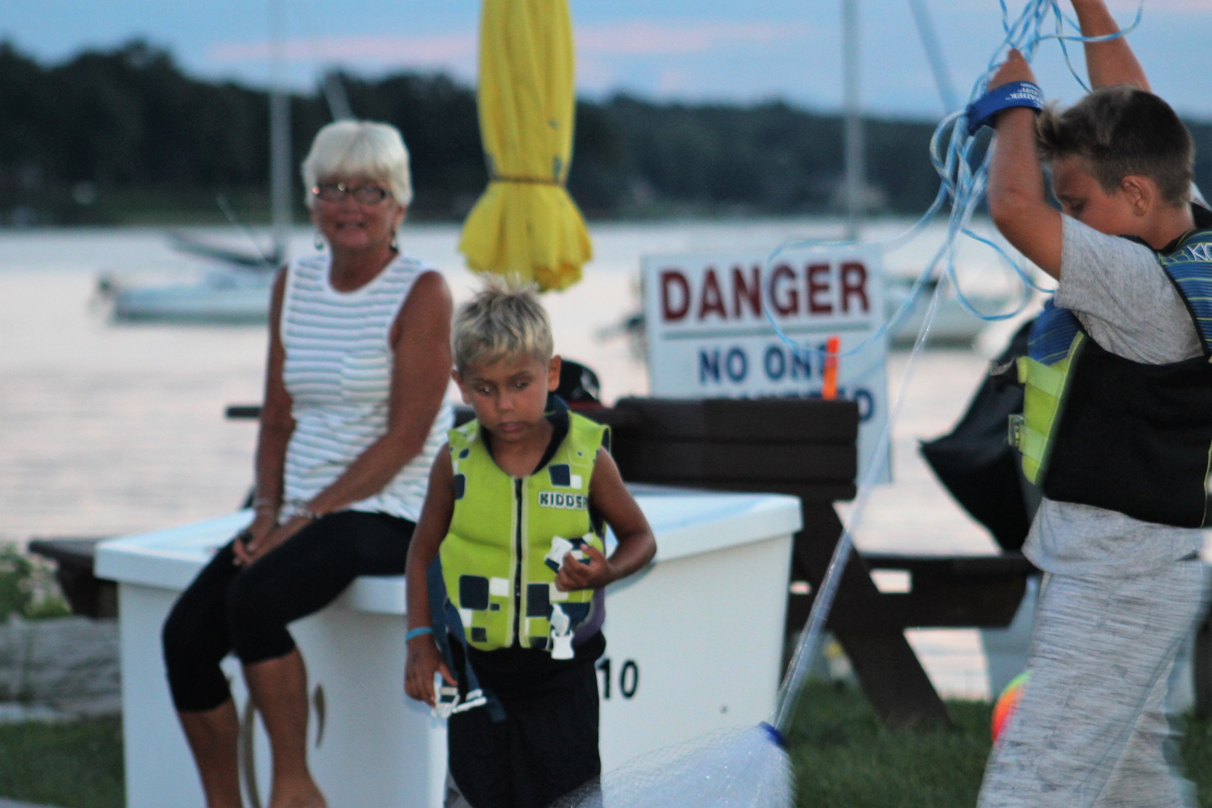 17 Carol and grandsons