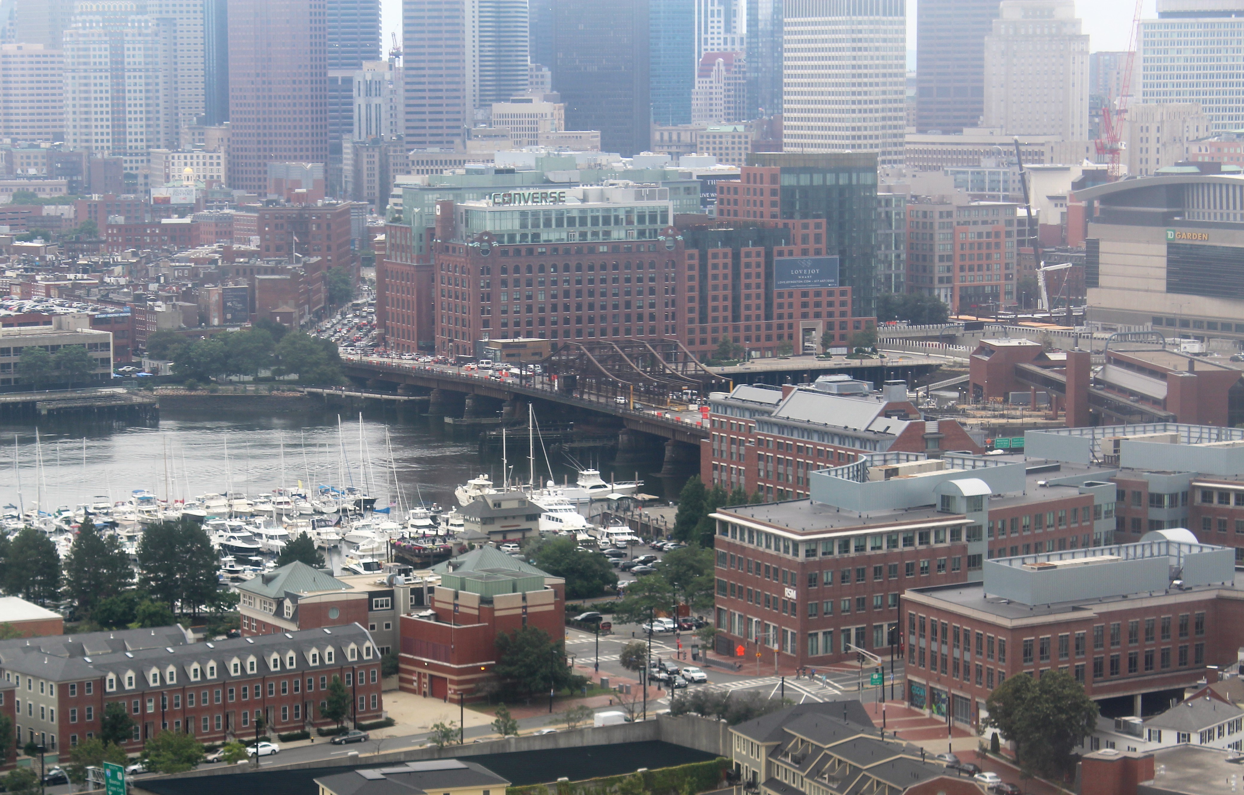 124.3 View from top of Bunker Hill Memorial