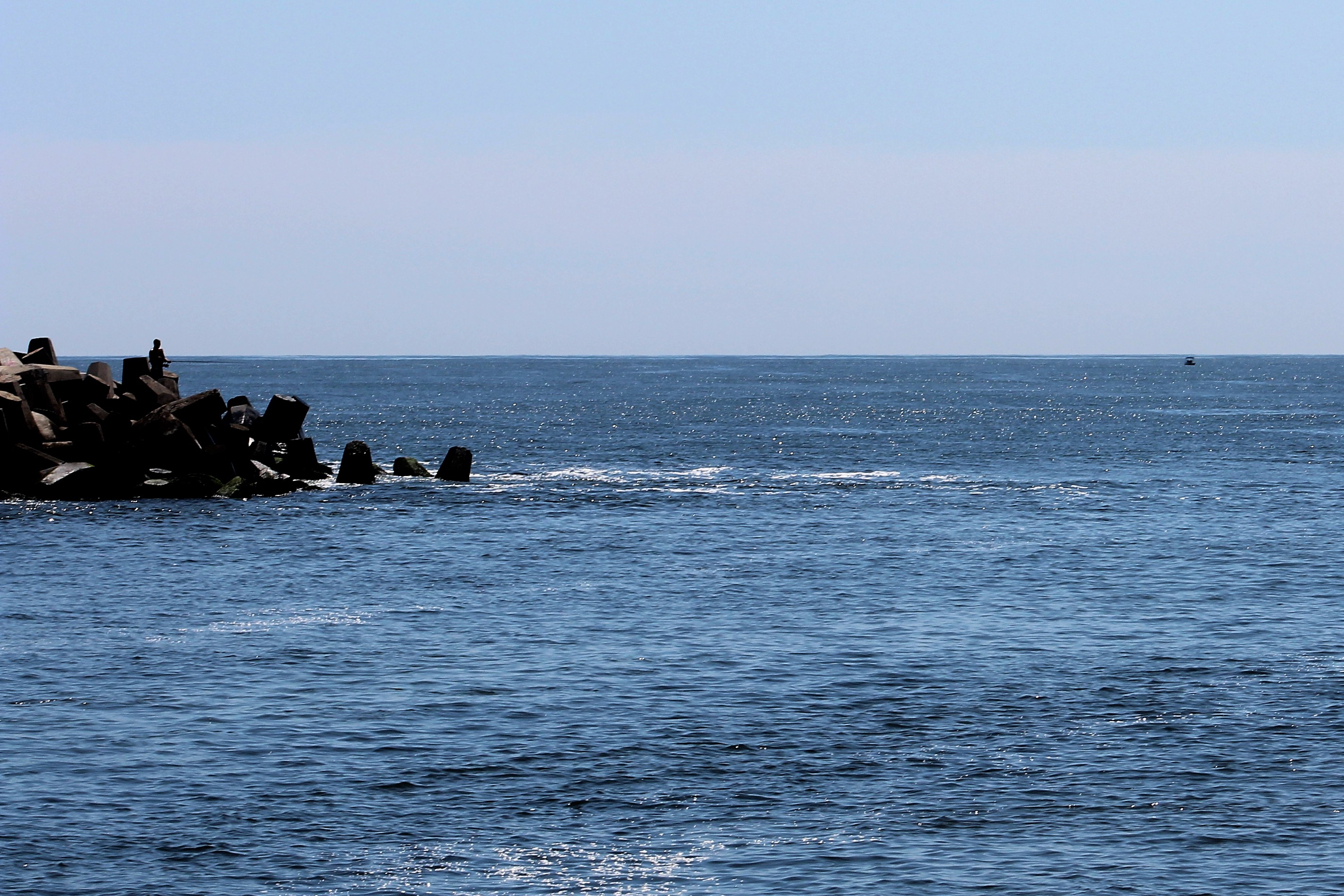3 Leaving MAnasquan Inlet