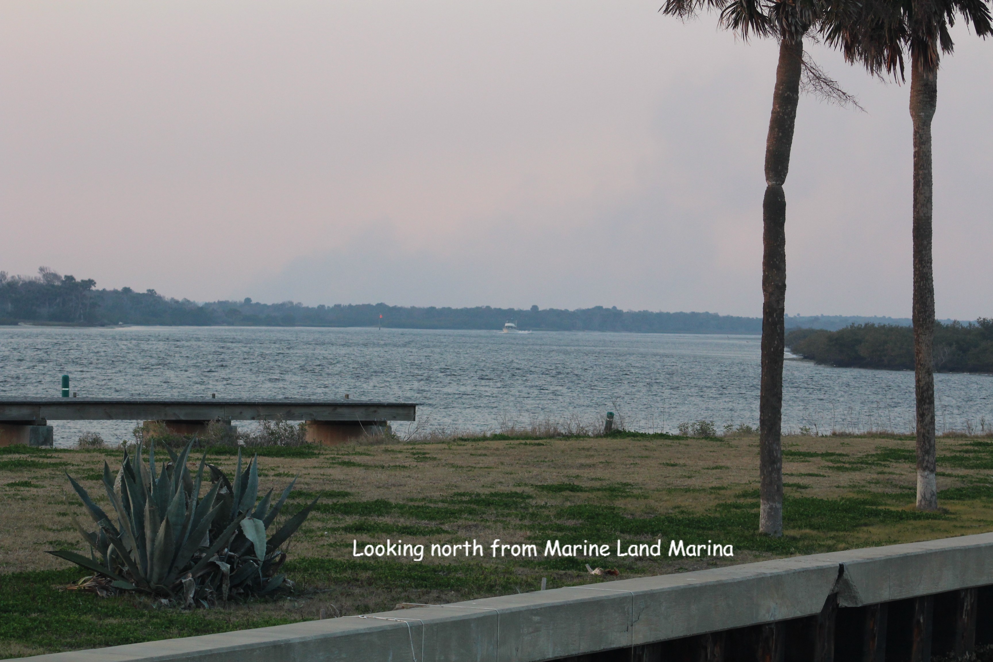 02 Look north up AICW from dock