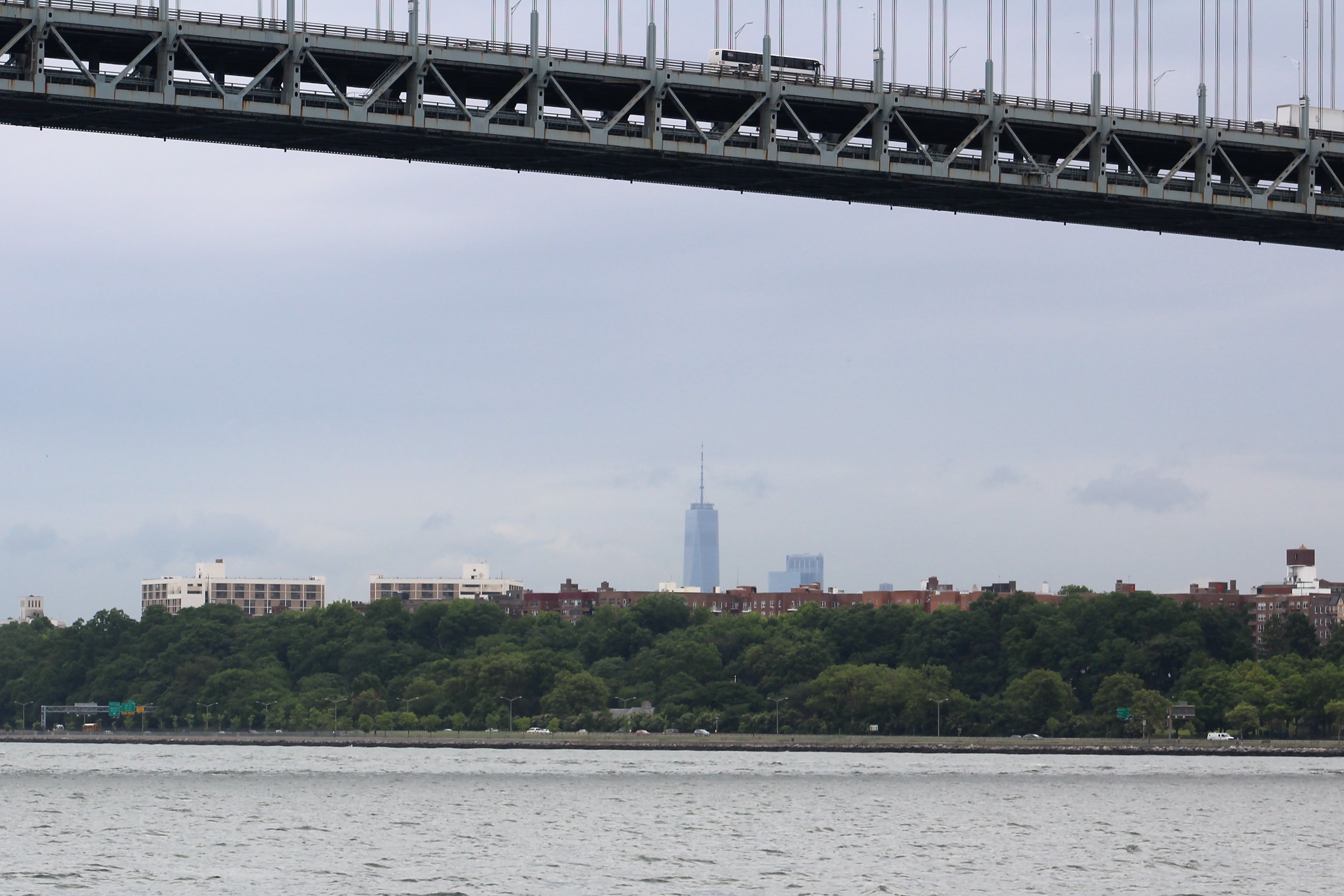 10 Manhattan from under Verrazano Narrows Bridge