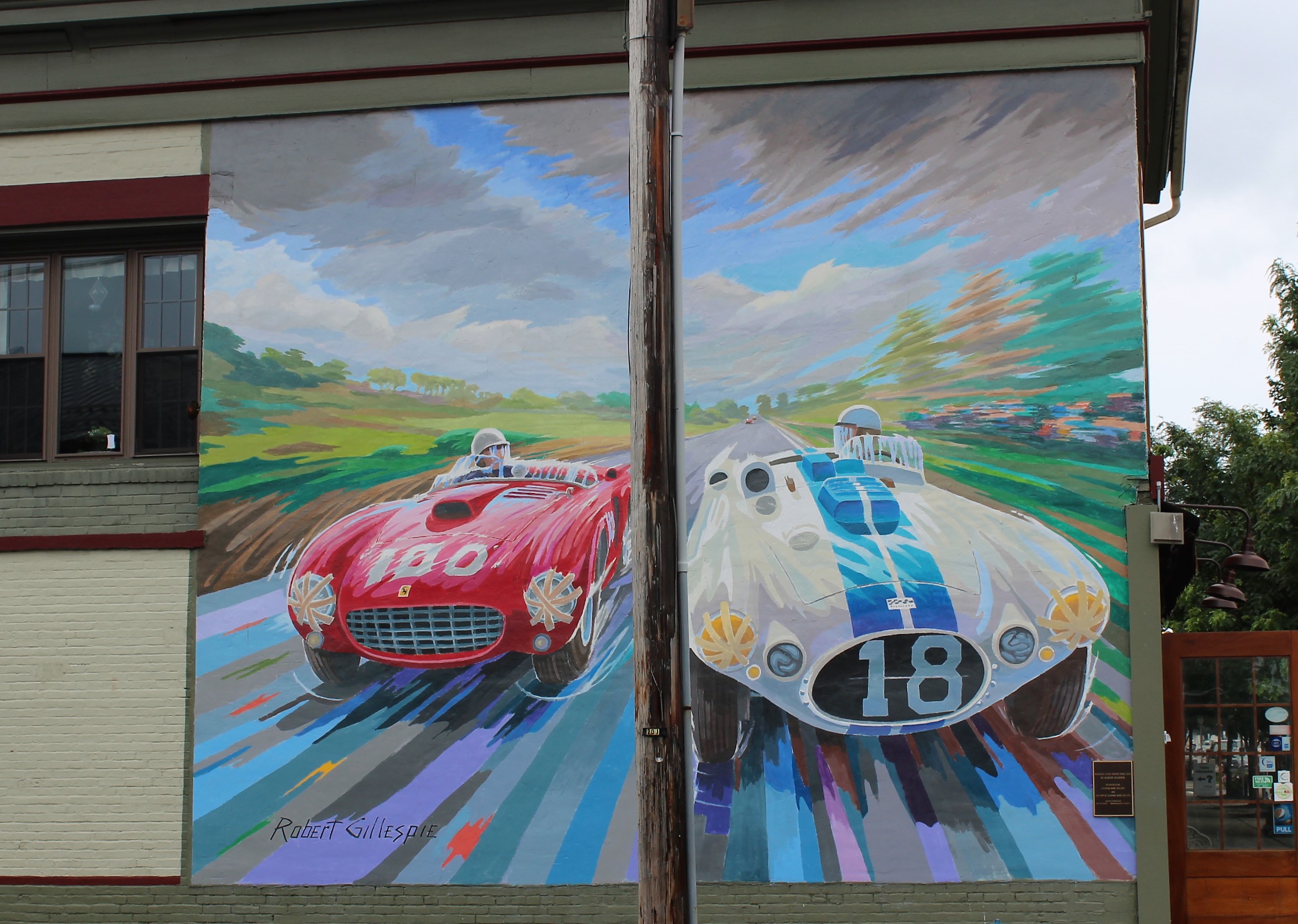 48 Race Mural