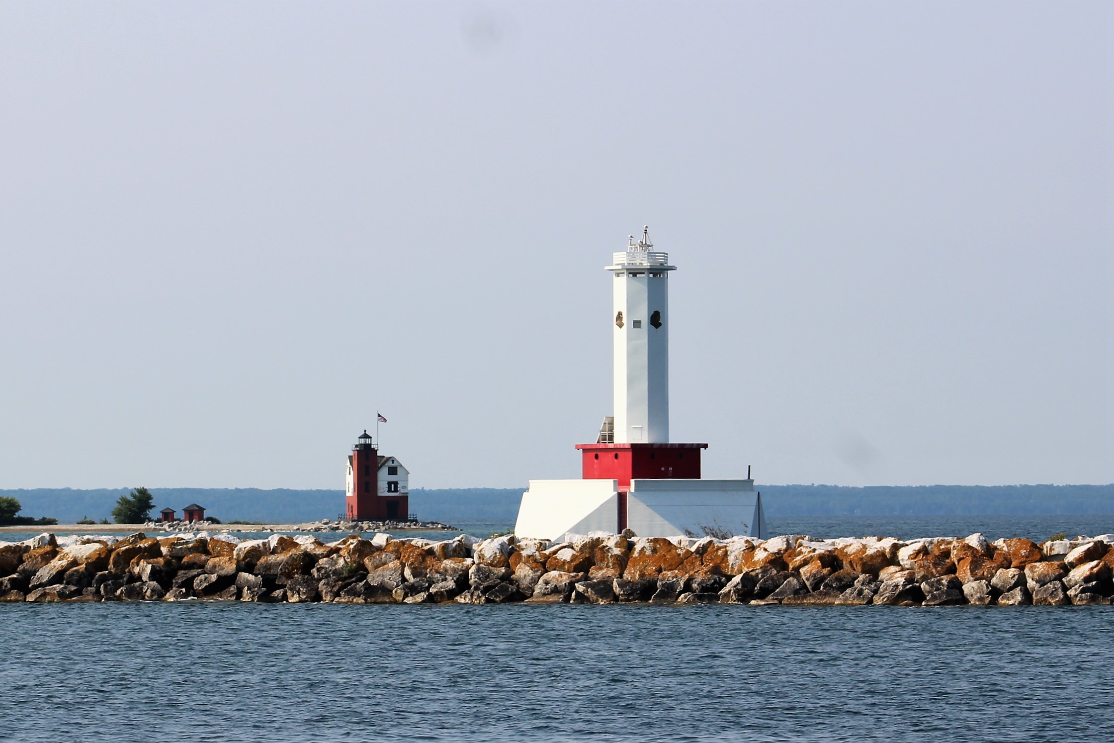 1 Leaving Mackinac Island State Harbor