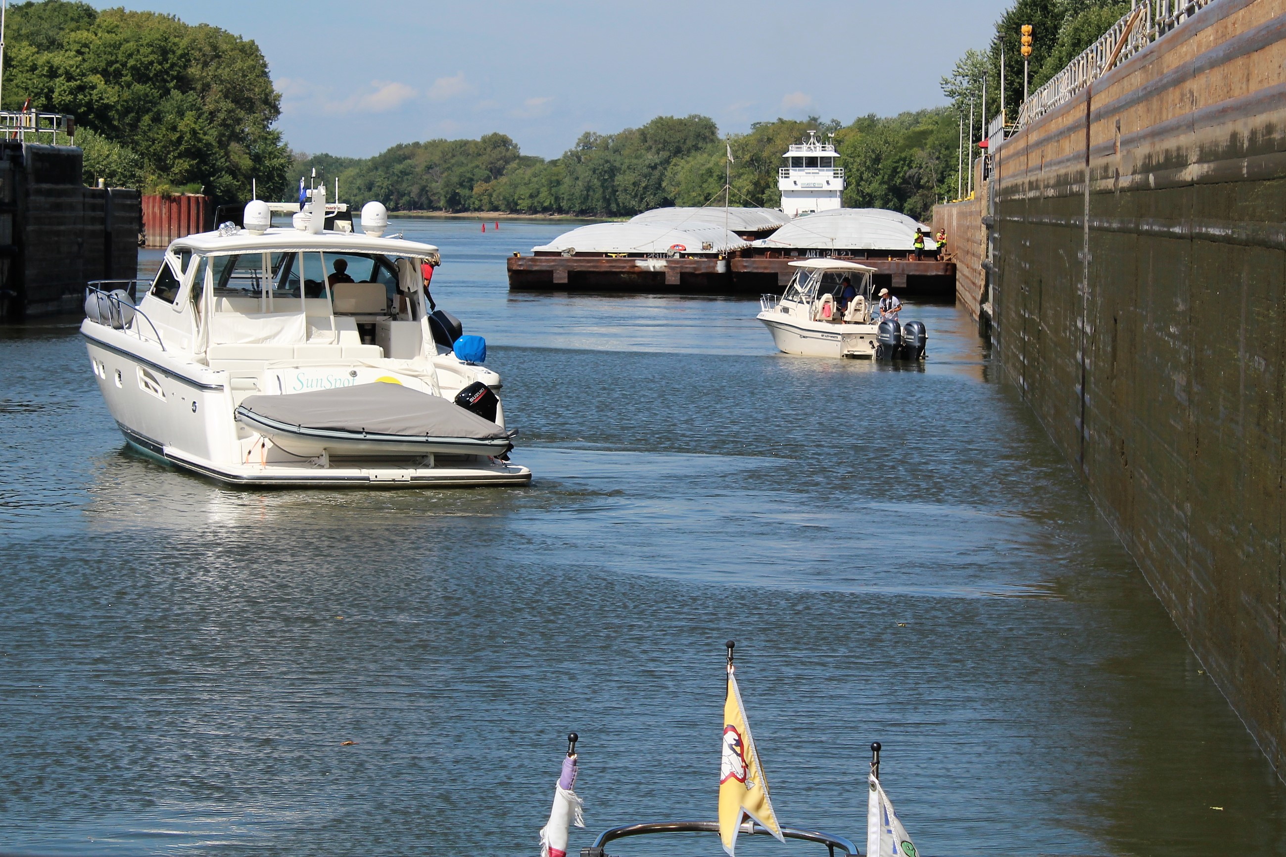 6 Leaving Starved Rock Lock