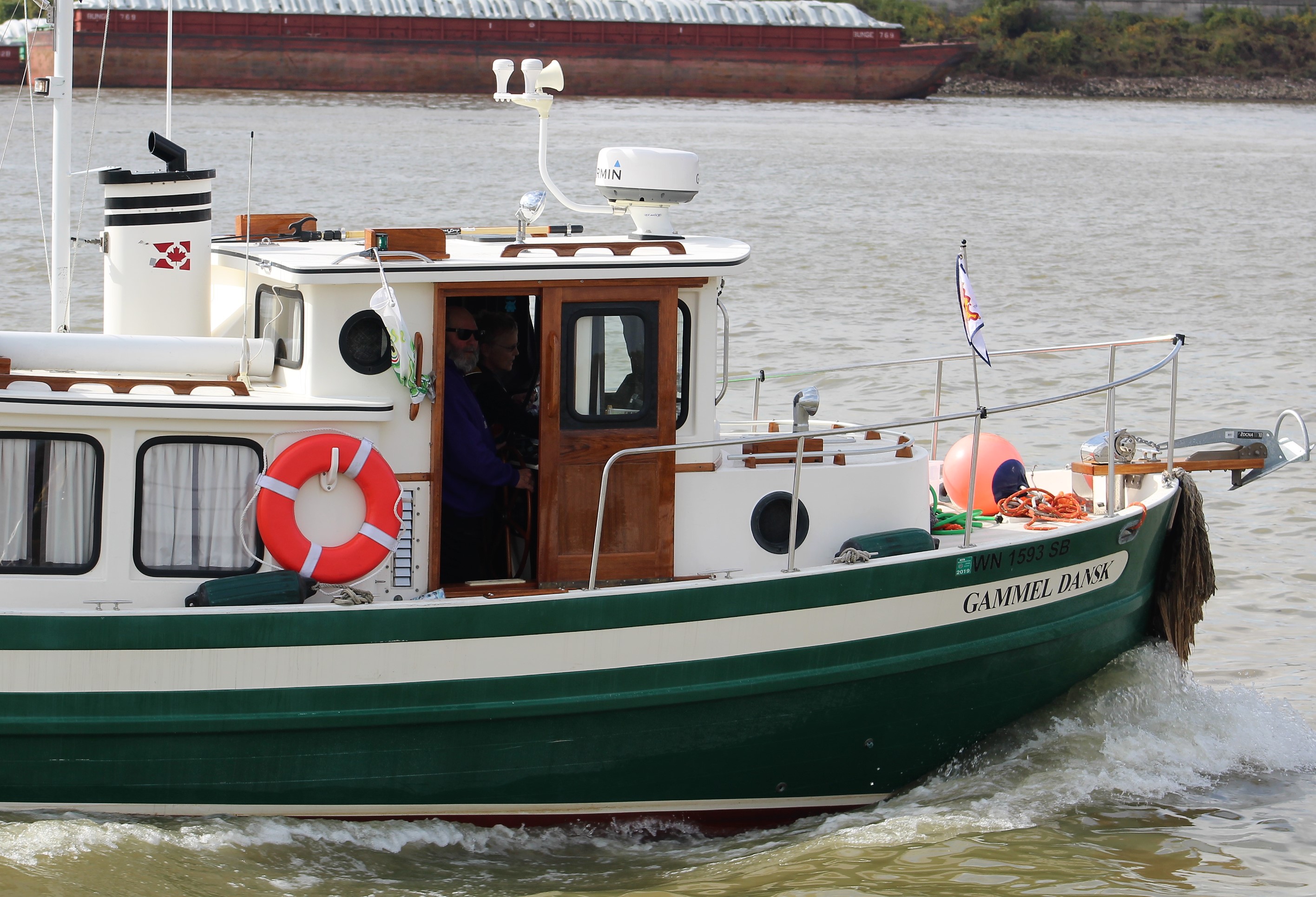 1 Gammel Dansk upbound on Ohio